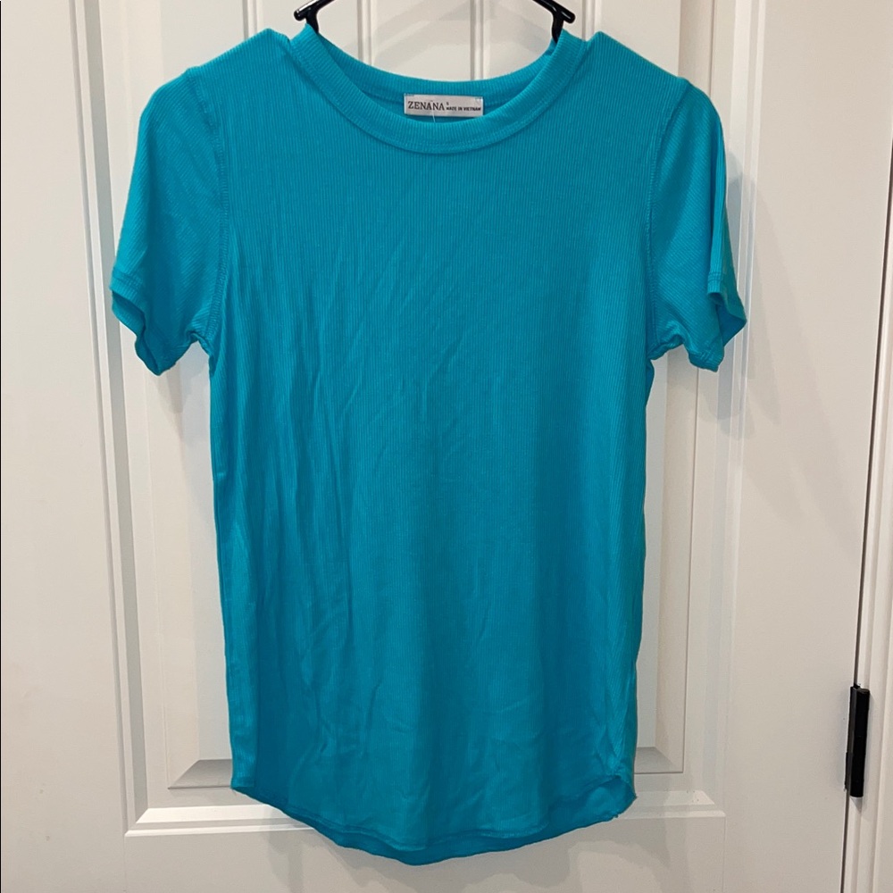 ZENANA Turquoise Women's Top